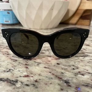 Celine authentic black sunglasses.